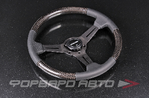 Руль 340 мм, вылет 47 мм, GREDDY SPORTS STEERING CARBON GREDDY 16600007