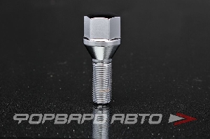 Болт колеса 12*1,25*28 конус, ключ на 19, сталь, хром TPI B197227B01-ZZ999ZZ