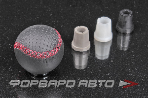 Ручка КПП LEATHER KNOB 240 RED STITCH RAZO RA128RE