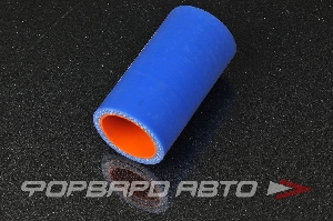 Патрубок силиконовый 32 мм, L=80 мм, масляный для КАМАЗ, синий MELCO 53205-1015295