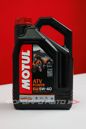 Масло моторное 5W40 4л, 4T POWER ATV SN/SM/SL/SJ MA2 (с) MOTUL 105898