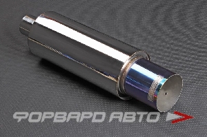 Глушитель Вход = 64 мм Выход = 102 мм Длина = 500 мм AUTOBAHN88 