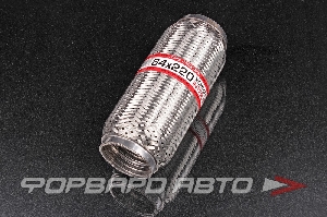 Купить Гофра глушителя 64*220, Interlock (трехслойная усиленная) EuroEx 64x220il Гофра глушителя 64*220, Interlock (трехслойная усиленная) EuroEx 64x220il
