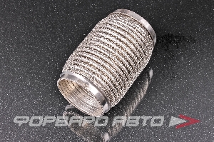 Гофра глушителя 76*150 (wire mesh, interlock) кольчуга TIXONA P76150WM