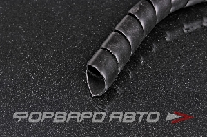 Тюбинг спираль 20-22 мм, полипропилен, черный (защита шланга) EVERFLEX FHSG20