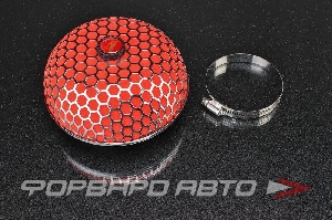 Фильтр нулевого сопротивления 76*85*155 мм, H-Type, красный MELCO CAPP023 RD