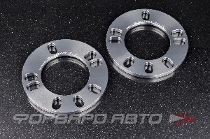 Проставки колесные 8 мм, 4/5*98 - 114,3 CNC, shiny grey anodized HT SE45006.2