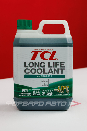 Антифриз LLC (-40гр) зеленый, 2л. TCL LLC00857