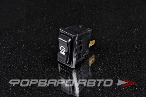 Кнопка 3 положения Off-On-On с иконкой "СВЕТ" 12V 15A RACING ELECTRIC FE-A2701