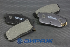 Колодки тормозные задние NISSHINBO PF-2224