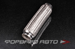 Гофра глушителя 57*282, двойная оплетка SENIOR 57*x2822