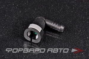 Топливный переходник быстросъемный 9.89-ID9.5-90° быстросъем мама/на шланг ALWAYTEC E5 Φ9.89-ID9.5-90 Rubber hose Single button