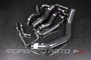 Патрубки радиатора силиконовые Nissan Silvia S13 S14 S15 180SX 200SX SR20DET (10шт к-т) EPMAN EP-MNSR002A