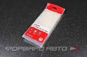 Стяжка 2,5*150мм, пластиковая белая (100шт) REXANT 07-0150