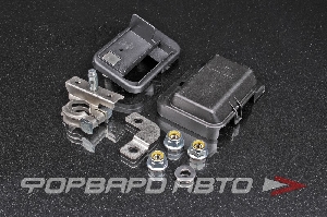 Клемма аккумуляторная с переходником держателя с крышкой MEGAVAL 