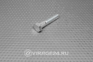 Болт 5/16" - 18 UNC х 1 1/2" (38мм) оцинков. ДИН 931 8.8  