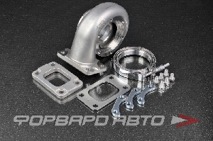 Горячая часть турбины (housing / хаузинг) для GARRETT GT30 GTX30 0,82 A/R (T3) M8*1,25P нержавеющая сталь ZAGE 