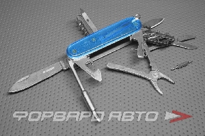 Нож складной многофункциональный, пластиковая рукоятка, "17" в "1" ЗУБР ЭКСПЕРТ 