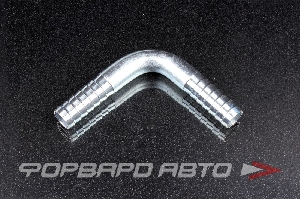 Соединитель D=18 (угол 90°) "елочка" оцинкованная сталь (36) <> 