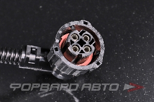 Разъем 4-х контактный байонет угловой (с проводами) CARGEN AX5231