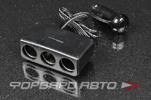 Разветвитель прикуривателя на 3 гнезда SEIWA 