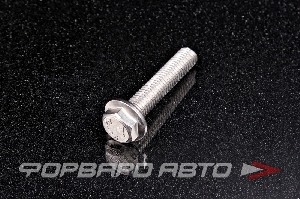 Болт М10*1,5*50 ДИН 6921 А2 нерж. шестигр. гол. с фланцем <> 
