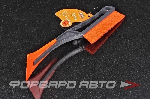 Щётка-смётка со скребком (34см) AIRLINE AB-R-08