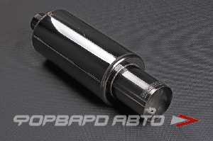 Глушитель Вход = 60 мм Выход = 100 мм Длина = 540 мм AUTOBAHN88 
