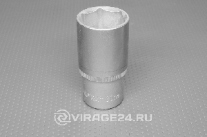 Головка торцевая глубокая 30мм, 1/2" DR" (6 гран.) JONNESWAY S04HD4130