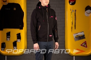 Худи ZIP "CREW BLACK", мужская RDS 