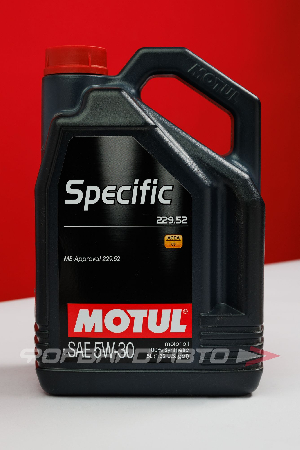 Масло моторное 5W30 5л, SPECIFIC  229.52 MOTUL 104845