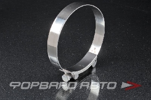 Хомут силовой 140-148мм, нержавеющ.сталь  