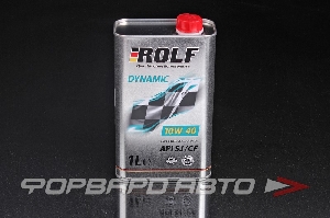 Масло моторное 10W40 1л, Dynamic SJ/CF ROLF 322235