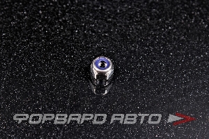 Гайка шестигранная М4*0,7 самоконтрящаяся с нейлоновой вставкой DIN 985 нерж. А2  