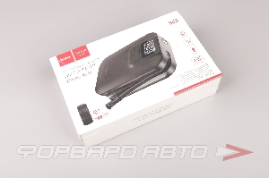 Компрессор (насос) портативный 2500 мАч, беспроводной, цвет черный HOCO S53