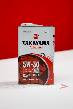 Масло моторное 5W30 1л, ADAPTEC SN/SP GF-5/GF-6A   металл (с) TAKAYAMA 6056130