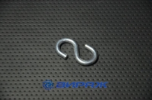 Крюк S-образный 5мм. цинк  4161