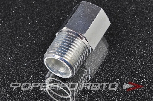 Фитинг NPT 1/2" - М16*1,5 мм, внутренняя и наружная резьбы, нержавеющая сталь <> FTMF-1/2-M1615ST