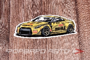 Стикер "GT-R 2019", ver.2 CIAY 