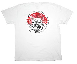 Футболка SMOKING TIRE TEE XL WHITE NRG NT-1100WT-XL