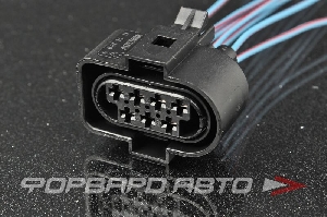 Разъем 7-ми контактный блок фары (с проводами) CARGEN AX435