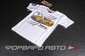 Футболка GTR KIDS, белая, детская CIAY 