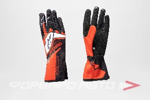 Перчатки для картинга TECH-1 K RACE S v2 CORPORATE (L, красный/черный) ALPINESTARS 