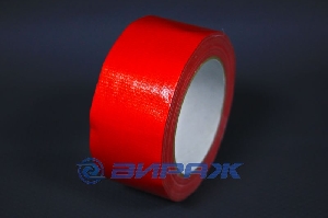 Скотч армированный 50мм х 25м красный <> 