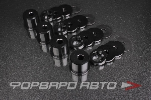 Втулки задней балки вместо сайлентблоков (антилифт) Nissan Silvia S13 S14 S15 со смещенным пальцем GK TECH 