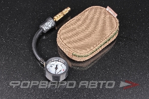 Манометр для проверки давления в шинах (с дефлятором) до 4,14атм BERKUT ADG-032