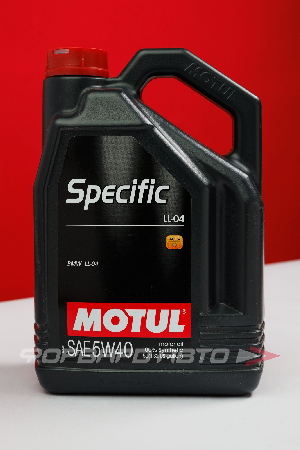 Масло моторное 5W40 5л, SPECIFIС  LL-04 BMW MOTUL 101274