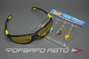 Очки поляризационные+Набо рыбака CAFA FRANCE CF301Y