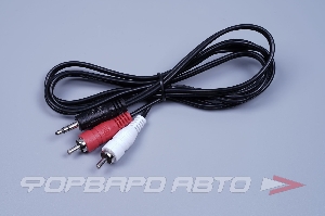 Кабель MINI JACK-2RCA 1м AURA RCA-JA30