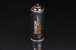 Краска золото, аэрозоль, 400мл MONTANA BLACK Goldchrome BLK-400